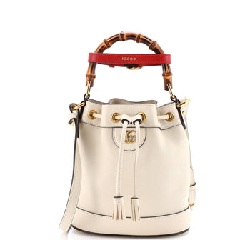 Gucci Diana Bucket Bag Leather Mini