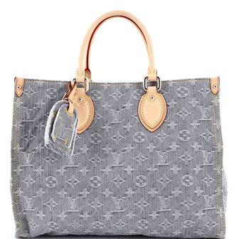 Louis Vuitton OnTheGo Tote Monogram Denim MM