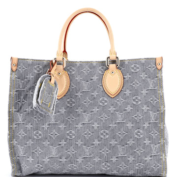 Louis Vuitton OnTheGo Tote Monogram Denim MM