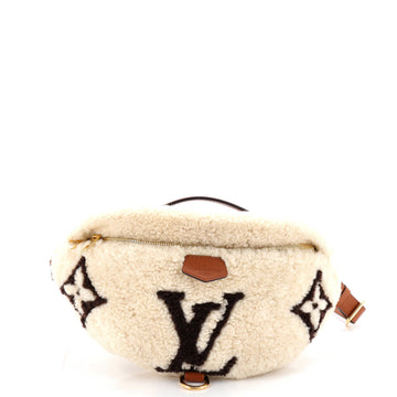 Louis Vuitton Bum Bag Monogram Giant Teddy Fleece