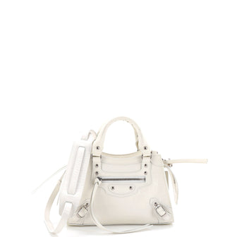 Balenciaga Neo Classic City Bag Crocodile Embossed Leather Mini