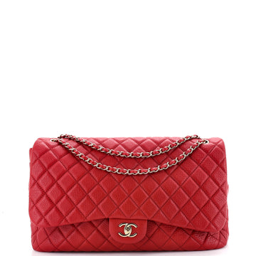 Chanel XXL Travel Flap Bag Quilted Calfskin Small