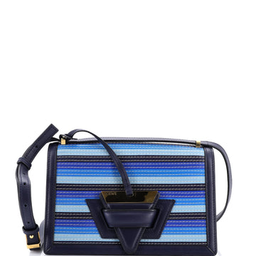 Loewe Barcelona Shoulder Bag Stitched Leather Medium