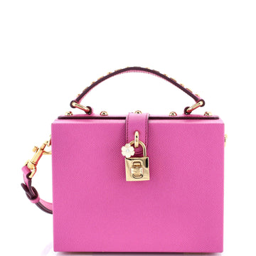 Dolce & Gabbana Treasure Box Bag Leather Small