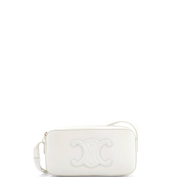 Celine Cuir Triomphe Camera Shoulder Bag Leather Small