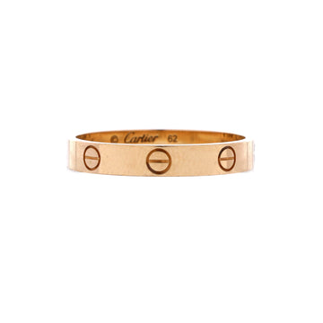 Cartier Love Wedding Band Ring 18K Yellow Gold