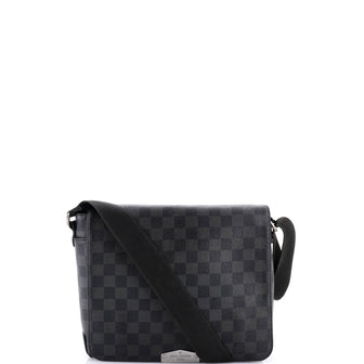 Louis Vuitton District Messenger Bag Damier Graphite PM