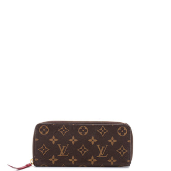 Louis Vuitton Clemence Wallet Monogram Canvas