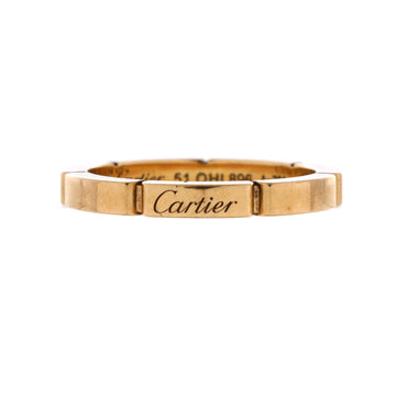 Cartier Maillion Panthere Wedding Band Ring 18K Yellow Gold