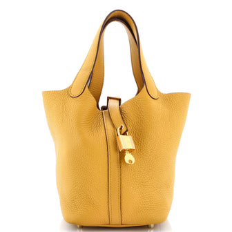 Hermes Picotin Lock Bag Clemence PM