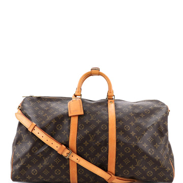 Louis Vuitton Keepall Bandouliere Bag Monogram Canvas 55