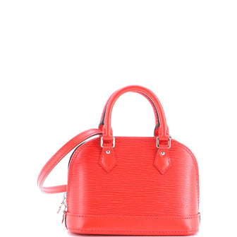 Louis Vuitton Alma Handbag Epi Leather Nano
