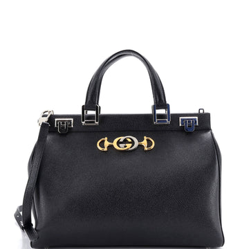 Gucci Zumi Top Handle Bag Leather Medium