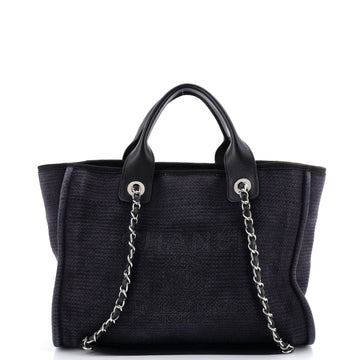 Chanel Deauville NM Tote Mixed Fibers Small