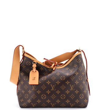 Louis Vuitton CarryAll Hobo Monogram Canvas PM
