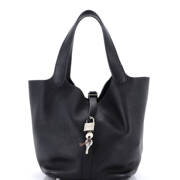 Hermes Picotin Lock Bag Clemence MM