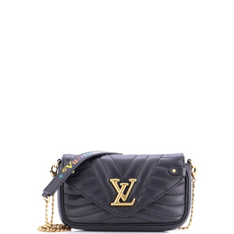 Louis Vuitton New Wave Chain Pochette Quilted Leather