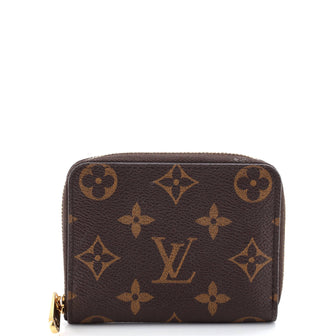 Louis Vuitton Zippy Coin Purse Monogram Canvas