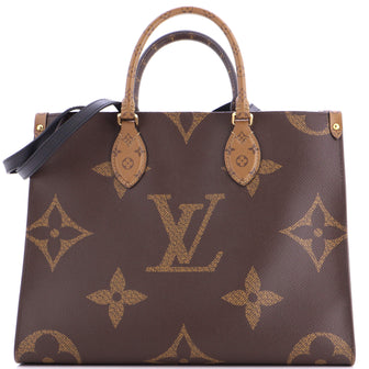 Louis Vuitton OnTheGo Tote Reverse Monogram Giant MM