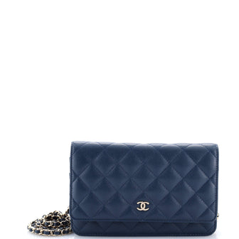 Chanel Wallet on Chain Quilted Caviar