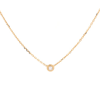 Cartier Cartier D'Amour Pendant Necklace 18K Yellow Gold and Diamond XS