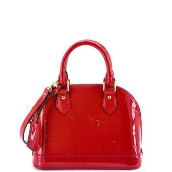 Louis Vuitton Alma Handbag Monogram Vernis BB