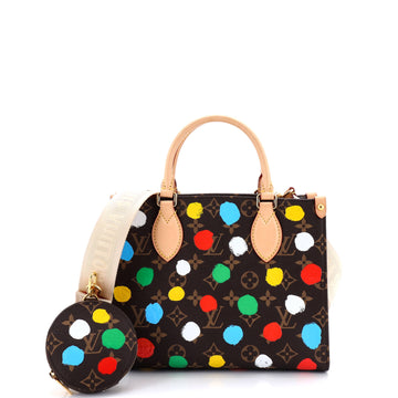 Louis Vuitton OnTheGo Tote Yayoi Kusama Painted Dots Monogram Canvas PM