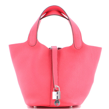 Hermes Picotin Lock Bag Clemence PM