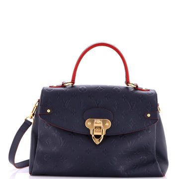 Louis Vuitton Georges Handbag Monogram Empreinte Leather MM