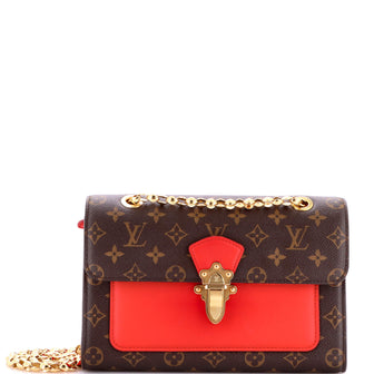 Louis Vuitton Victoire Handbag Monogram Canvas and Leather