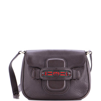 Gucci Dressage Shoulder Bag Leather Small