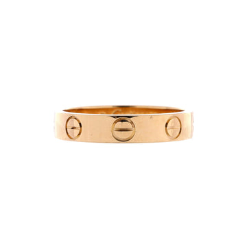 Cartier Love Wedding Band Ring 18K Yellow Gold