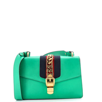 Gucci Sylvie Shoulder Bag Leather Small