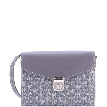 Goyard Chypre Wallet on Strap Coated Canvas with Leather