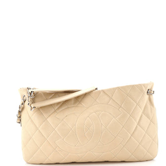 Chanel Timeless CC Expandable Tote Quilted Caviar Medium