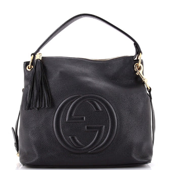 Gucci Soho Convertible Hobo Leather Large