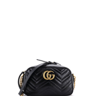 Gucci GG Marmont Shoulder Bag Matelasse Leather Small