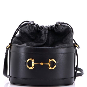 Gucci Horsebit 1955 Bucket Crossbody Bag Leather Small