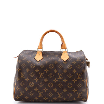 Louis Vuitton Speedy Handbag Monogram Canvas 30