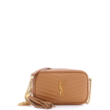 Saint Laurent Lou Camera Bag Matelasse Chevron Leather Mini
