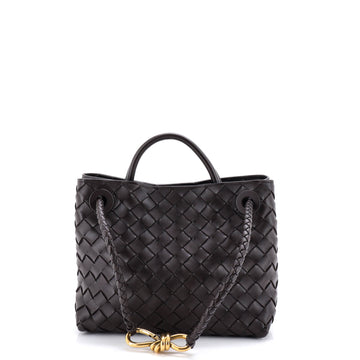 Bottega Veneta Andiamo Top Handle Bag Intrecciato Nappa Small