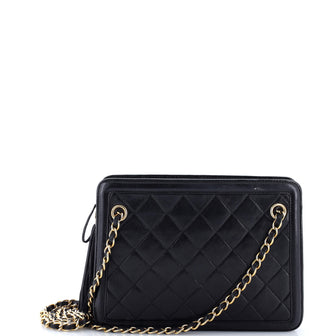 Chanel Vintage Tassel Shoulder Bag Quilted Leather Medium