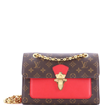Louis Vuitton Victoire Handbag Monogram Canvas and Leather
