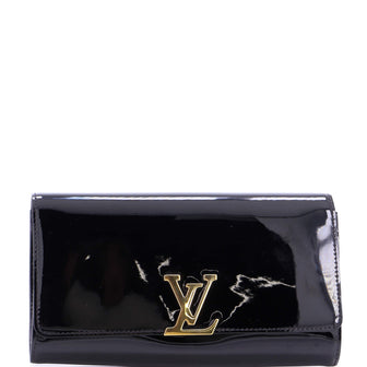 Louis Vuitton Louise Clutch Patent Long