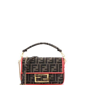 Fendi Baguette NM Bag Zucca Canvas Mini