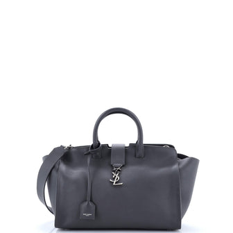 Saint Laurent Monogram Cabas Downtown Leather Small