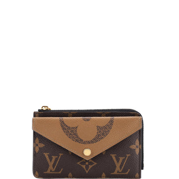 Louis Vuitton Recto Verso Card Holder Reverse Monogram Canvas