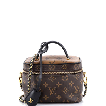 Louis Vuitton Vanity Handbag Reverse Monogram Canvas PM