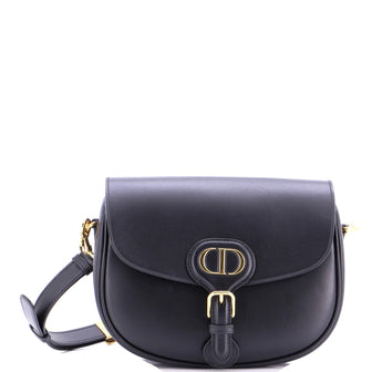 Christian Dior Bobby Flap Bag Leather Medium