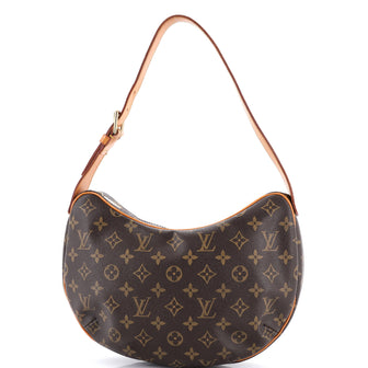 Louis Vuitton Croissant Handbag Monogram Canvas MM